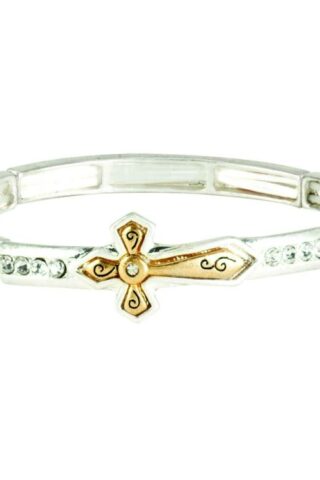 603799014212 Love Joy Peace Horizontal Cross (Bracelet/Wristband)