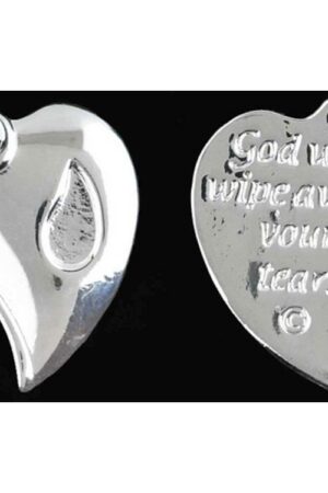 603799225465 Reunion Heart Pocket Stone With Verse Card