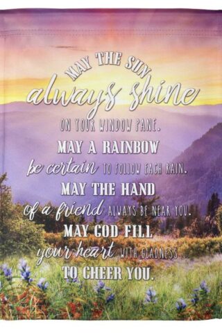 603799307314 Irish Blessing Garden Flag