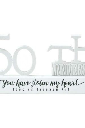 603799592383 50th Anniversary Word (Figurine)