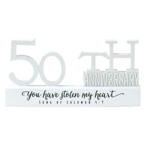 603799592383 50th Anniversary Word (Figurine)