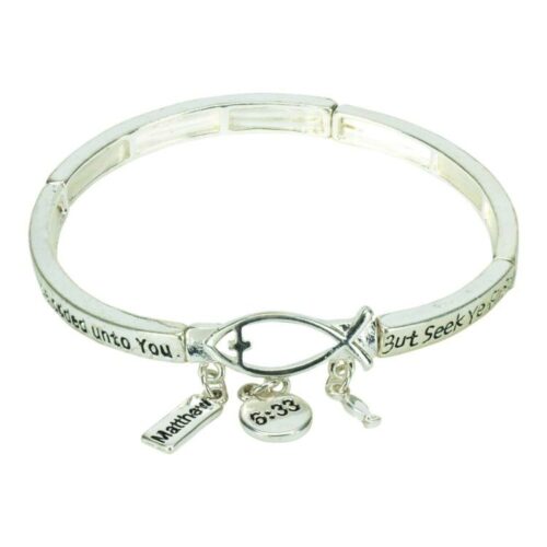 603799824033 Matthew 5:33 Tile Stretch (Bracelet/Wristband)