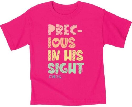 612978595657 Kerusso Kids Precious In His Sight (4T (4 years) T-Shirt)