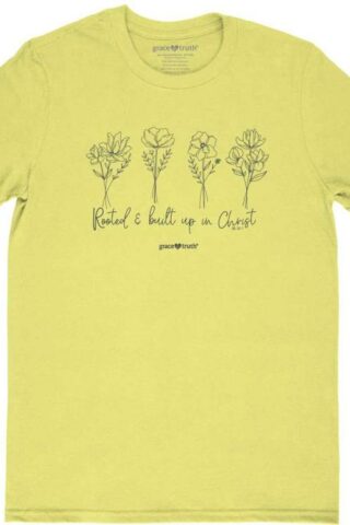 612978605905 Grace And Truth Rooted And Built Up (T-Shirt)