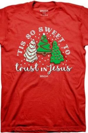 612978635513 Kerusso Tis So Sweet To Trust In Jesus (T-Shirt)