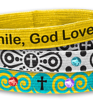 612978913802 Smile Stretch Bangles (Bracelet/Wristband)