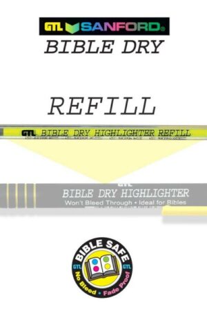 634989264254 Bible Dry Highlighter Pencil Refill