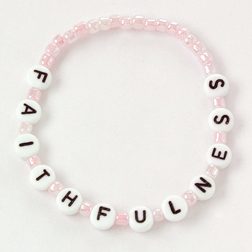 637955030570 Fruit Spirit Faithfulness Bead (Bracelet/Wristband)