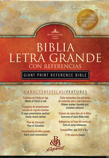 9781558192683 Giant Print Reference Bible