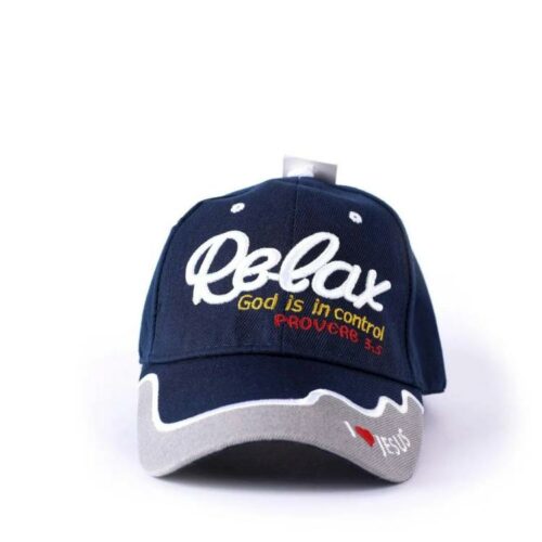 788200537433 Relax God Is In Control Cap