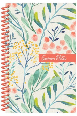 9781643520117 Sermon Notes Journal Floral