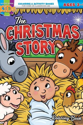 9781684345298 Christmas Story Coloring Book Ages 2-4