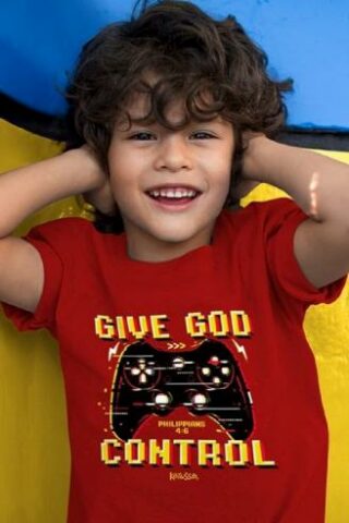 612978643822 Kerusso Kids Give God Control (Small T-Shirt)