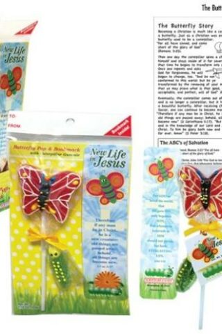 641520051327 Butterfly Pop Caterpillar Gummy And Bookmark 12 Count