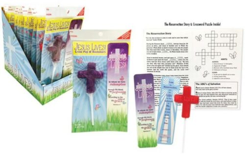 641520055349 Cross Pop With Bookmark 12 Count