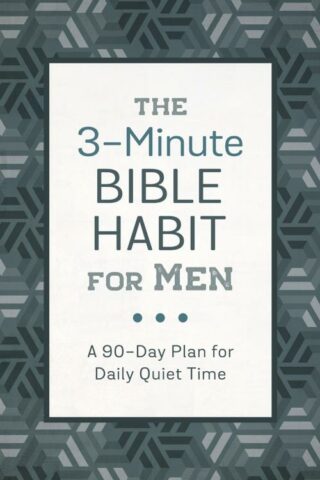 9781636092560 3 Minute Bible Habit For Men