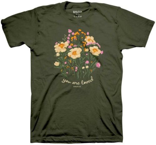 612978643235 Kerusso You Are Loved Bouquet (2XL T-Shirt)