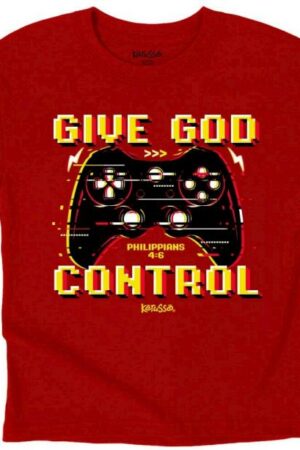 612978643792 Kerusso Kids Give God Control (3T (3 years) T-Shirt)