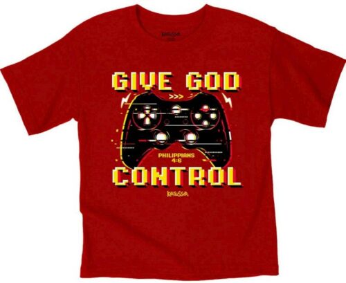 612978643792 Kerusso Kids Give God Control (3T (3 years) T-Shirt)