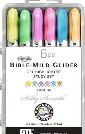 634989981762 Bible Mild Glider Gel Highlighter Kit