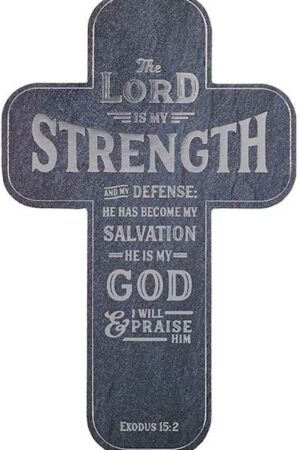 1220000133815 The Lord is My Strength Cross Bookmark Set - Exodus 15:2
