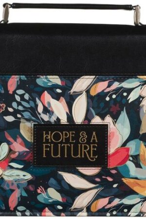 1220000326477 Fashion Vegan Leather Bible Cover for Women: Hope and a Future Inspirational Bib