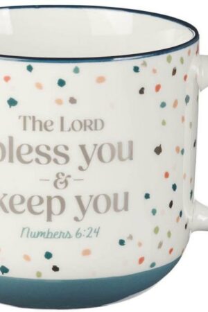 1220000327498 Large Inspirational Ceramic Coffee & Tea Scripture Mug for Women & Men: Lord Ble