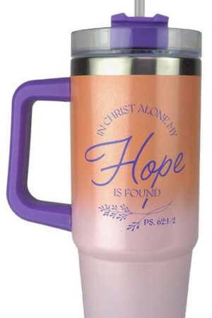 612978647110 Kerusso Hope Stainless Steel Mug With Straw 30 Oz