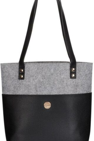 1220000138957 Felt and Faux Leather Fashion Bible Cover Tote Bag - Love Never Fails - 2 Corint