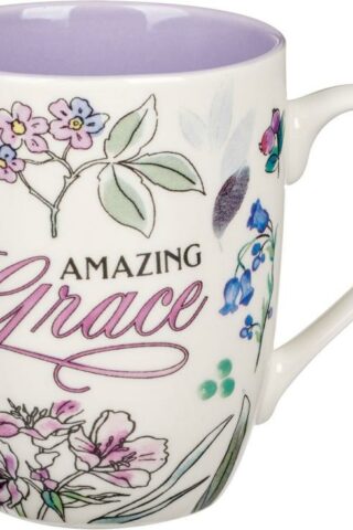 1220000323704 Inspirational Ceramic Coffee & Tea Mug for Women: Amazing Grace
