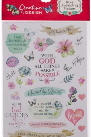 6006937138131 Colorful Stickers for Bible Journaling or Adult Coloring