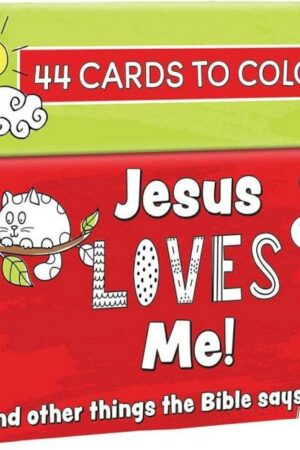 6006937167650 Jesus Loves Me: Scripture Verse Cards to Color and Share for Kids Ages 5-8