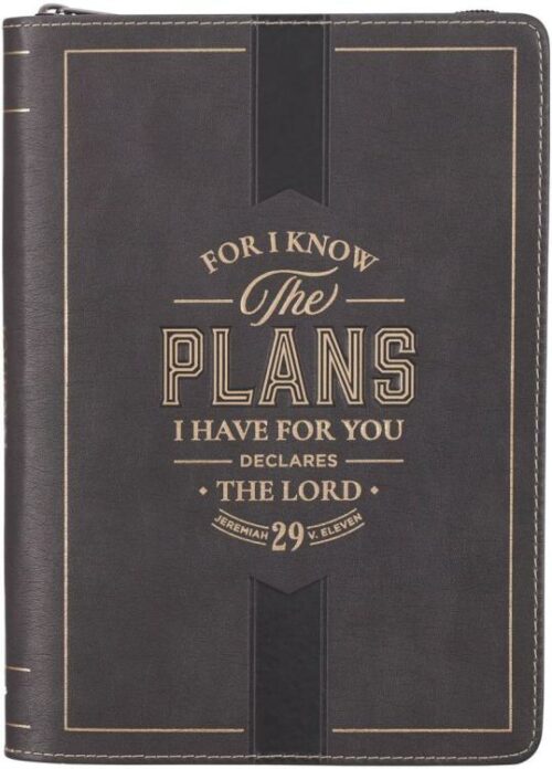 9781639528547 Inspirational Zippered Journal