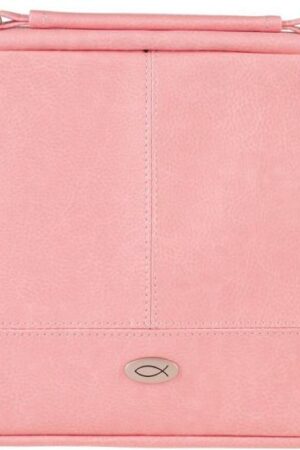 1220000721524 Inspirational Vegan Leather Two-fold Organizer Bible Cover for Women