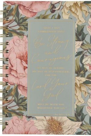 9798896780700 Be Strong And Courageous Delicate Dahlia Journal Joshua 1:9