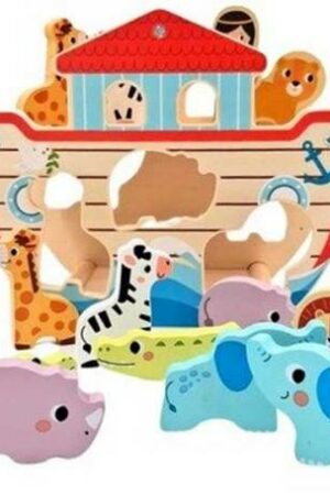 6976831551599 Noahs Ark Wooden Shape Sorter