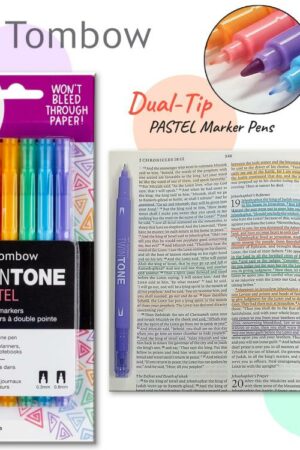 085014615280 Tombow TwinTone Marker Set Pastel