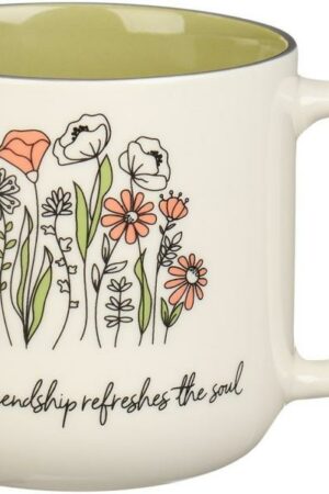 1220000321816 Large Ceramic Coffee & Tea Mug for Women & Friends: Sweet Friendship - Proverbs