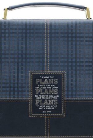 1220000329959 Premium Vegan Leather Inspirational Scripture Bible Cover for Women