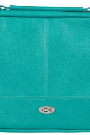 1220000721487 Inspirational Vegan Leather Two-fold Organizer Bible Cover for Women