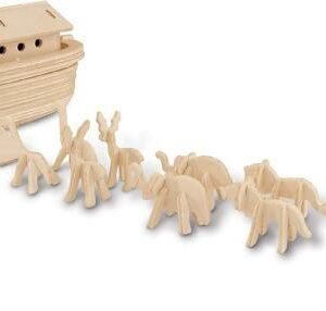 788679147737 Noahs Ark Wooden 3D Puzzle