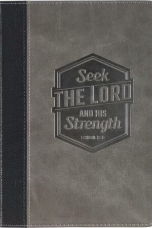 9781639527007 Seek The Lord Black And Gray Classic Journal 1 Chronicles 16:11