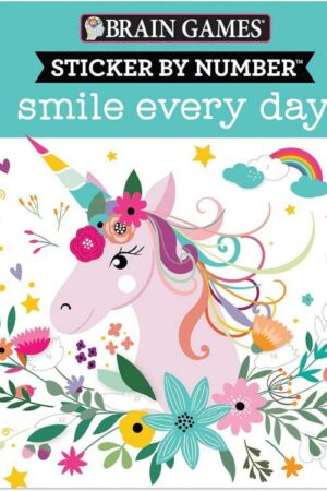 9781645582045 Sticker By Number Smile Every Day