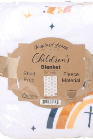 788200538430 Rainbow Kids Throw