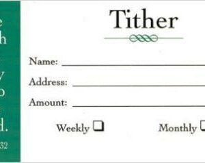 9780805407563 Tither Offering Envelopes