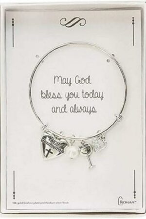 089945628913 Rhodium First Communion (Bracelet/Wristband)