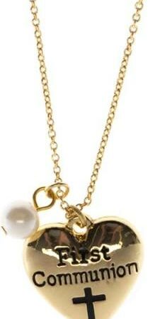 089945654950 1st Communion Heart Pearl