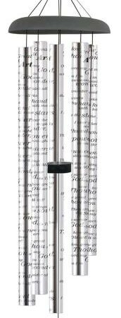 096069602552 How Great Thou Art Sonnet Wind Chime