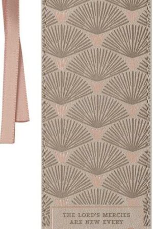 1220000138728 Faux Leather Bookmark: The Lord's Mercies are New Every Morning - Lamentations 3