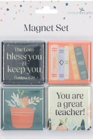 1220000327733 Bless You And Keep You Magnet Set Numbers 6:24